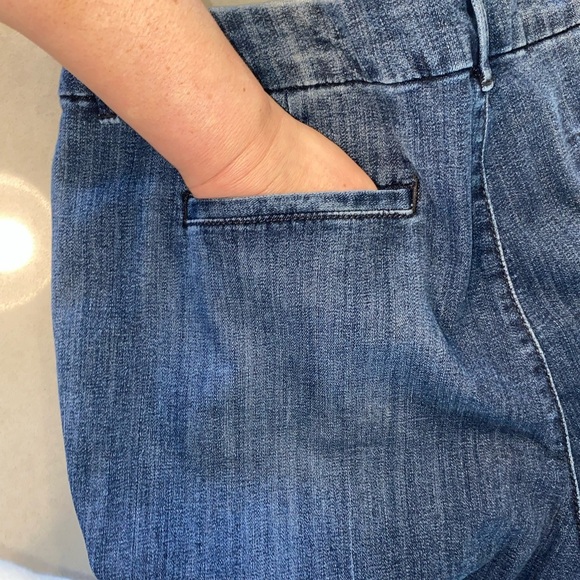 Liz Claiborne Classic Blue Trouser Plus Size 16 Jeans - Picture 10 of 10